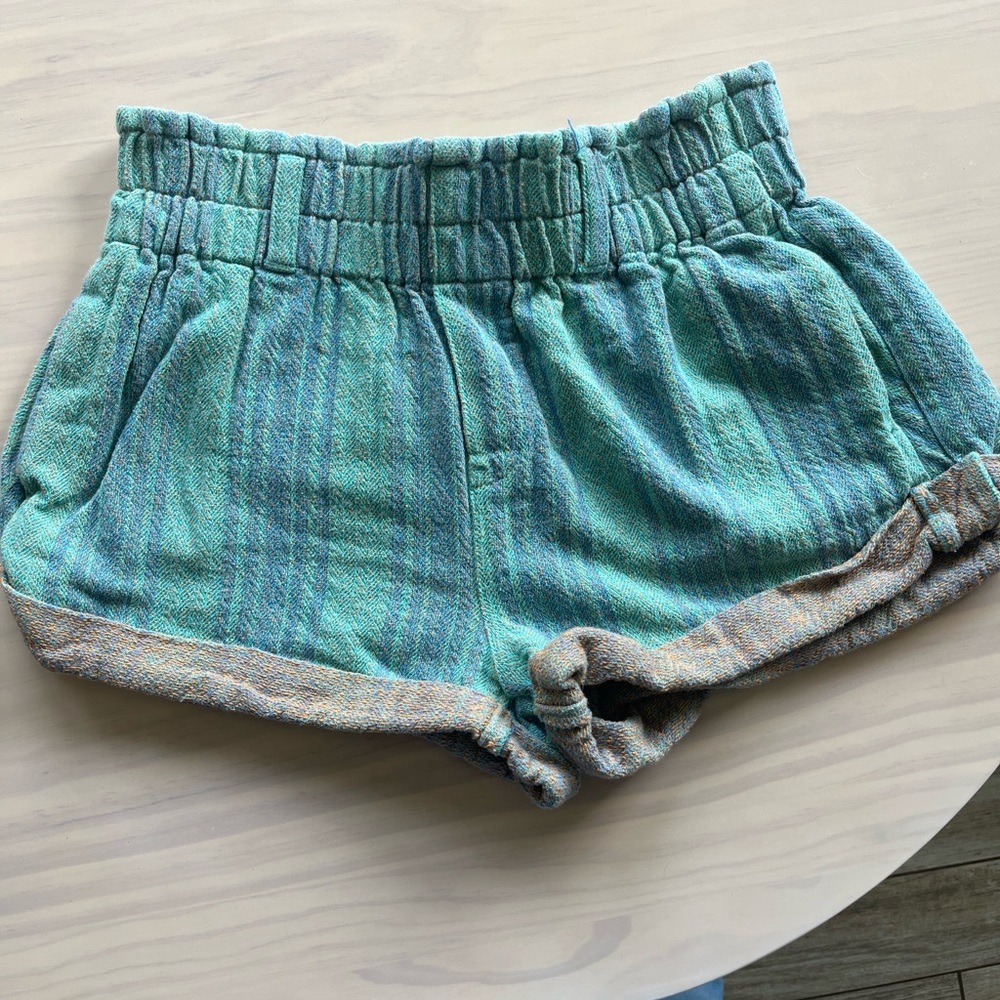 Free People Solar Flare Baja Cuffed Shorts
